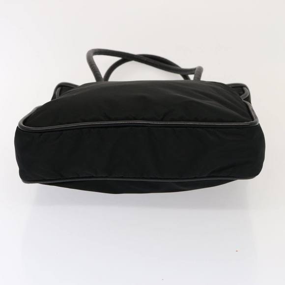 CELINE Shoulder Bag Nylon Black Auth 76411 - Picture 5 of 16